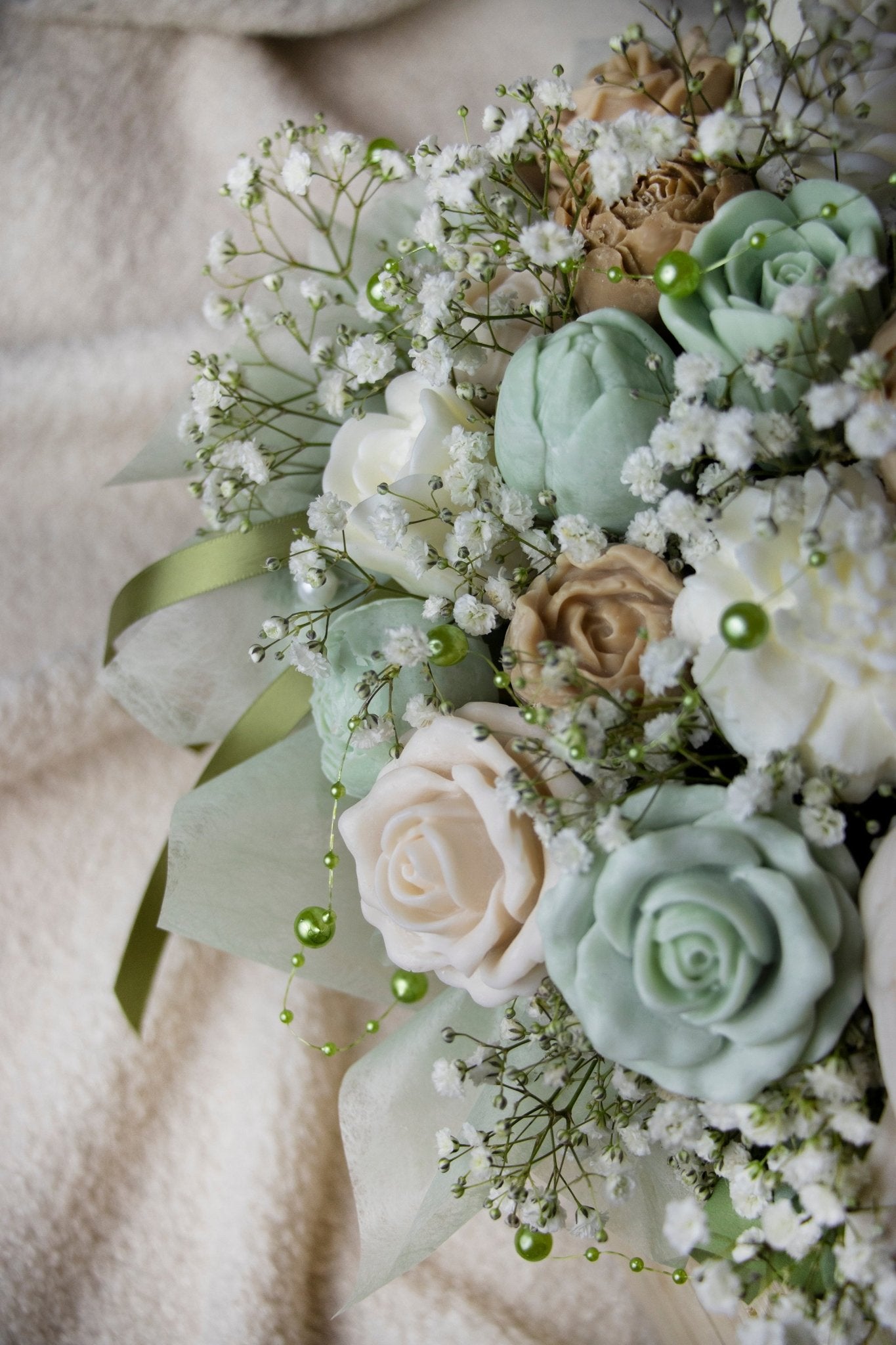 Wieczny bukiet woskowy elegancki Zapachowy w drewnie zielony - AURORA Meble i Dodatki - wnętrza z wyobraźnią Wieczny bukiet woskowy elegancki Zapachowy w drewnie zielony - Świece i zapachy - AURORA Meble i Dodatki - wnętrza z wyobraźnią